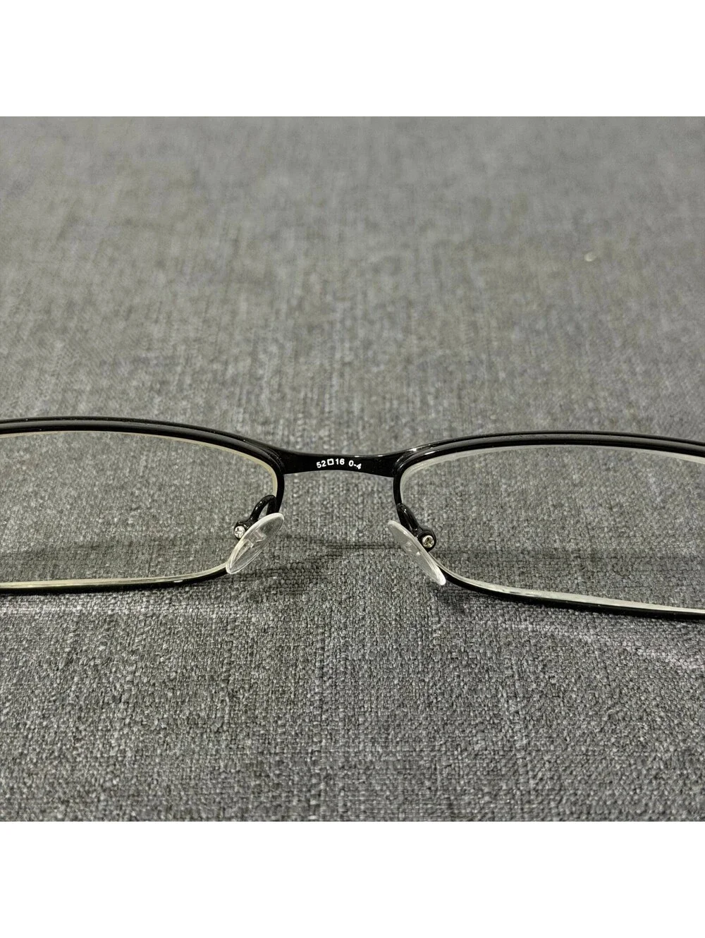 Armani Exchange AX 221 65Z Eyeglasses Frames Black Silver 52-16-135 w/ Case